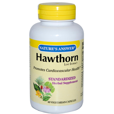 Nature's Answer Hawthorn Leaf Extract - 60 Vegetarian Capsules