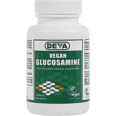 Deva Vegan Glucosamine - 500 Mg - 90 Tablets