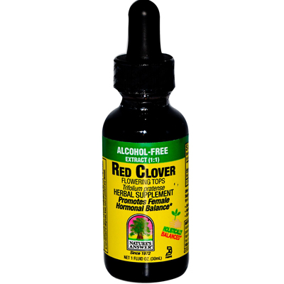 Nature's Answer Red Clover Tops Extract - Alcohol-free - 1 Oz