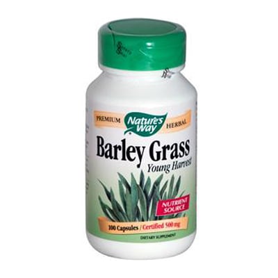 Nature's Way Barley Grass Young Harvest - 100 Capsules