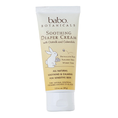 Babo Botanicals Diaper Cream - Soothing - 3 Oz