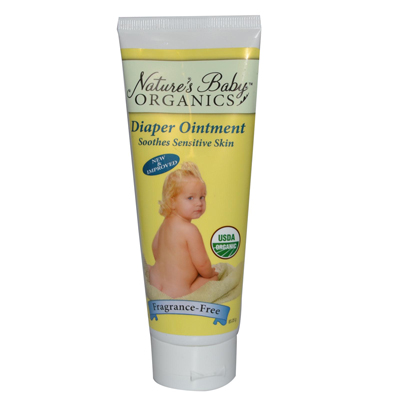 Nature's Baby Organics Diaper Ointment All Natural Fragrance Free - 3 Oz