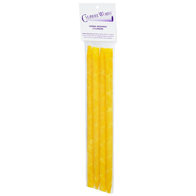 Cylinder Works Herbal Beeswax Ear Candles - 4 Pack