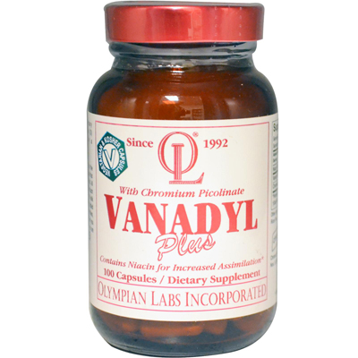Vanadyl Plus - 10 Mg - 100 Capsules