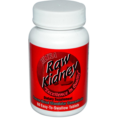 Raw Kidney - 200 Mg - 60 Tablets