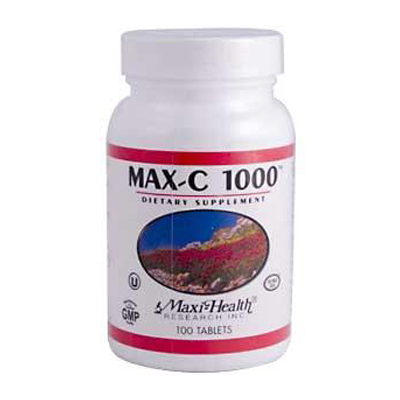 Maxi Health C-1000 With Bioflavonoids - 1000 Mg - 100 Tablets