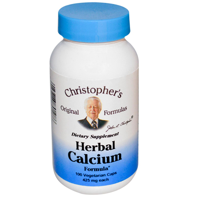 Dr. Christopher's Formulas Herbal Calcium Formula - 425 Mg - 100 Caps