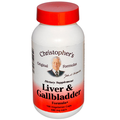 Christopher's Liver And Gall Bladder - 425 Mg - 100 Vegetarian Capsules