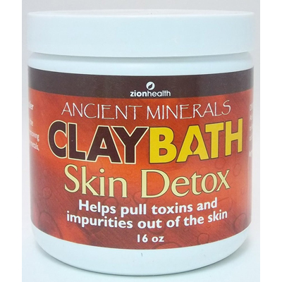 Zion Health Claybath Skin Detox - 16 Oz