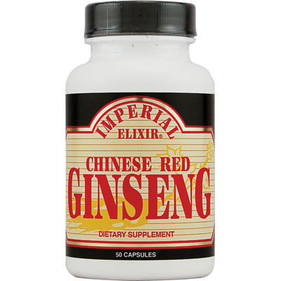 Imperial Elixir Chinese Red Ginseng - 500 Mg - 50 Capsules