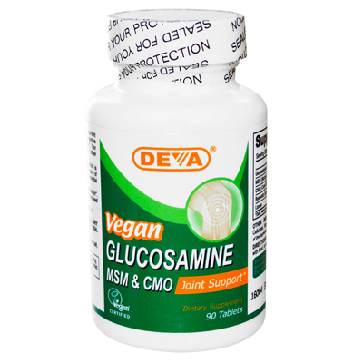 Deva Vegan Glucosamine Msm And Cmo - 90 Tablets