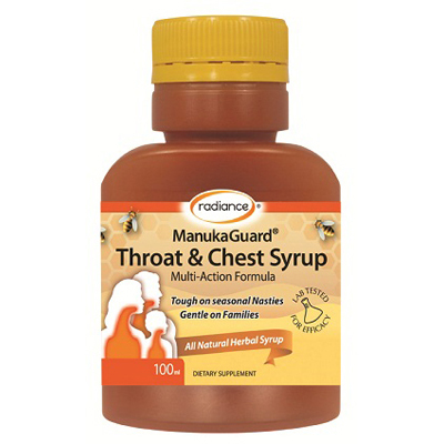 Manukaguard Throat And Chest Syrup - 100 Ml - 3.4 Fl Oz