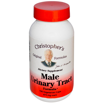 Christopher's Male Urinary Tract - 450 Mg - 100 Vegetarian Capsules