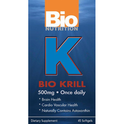 Bio Nutrition Bio Krill 500mg - 45 Softgels