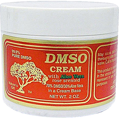Dmso Cream With Aloe Vera Rose Scented - 2 Oz