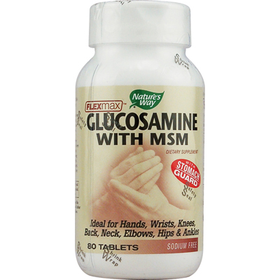 Nature's Way Flexmax Glucosamine With Msm - 80 Tablets