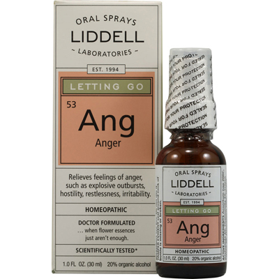 Homeopathic Letting Go Ang Anger Spray - 1 Fl Oz