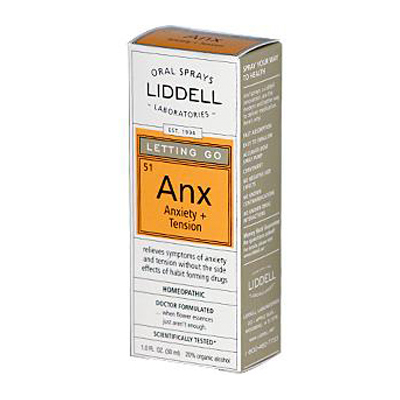 Liddell Homeopathic Letting Go Anxiety Spray - 1 Fl Oz