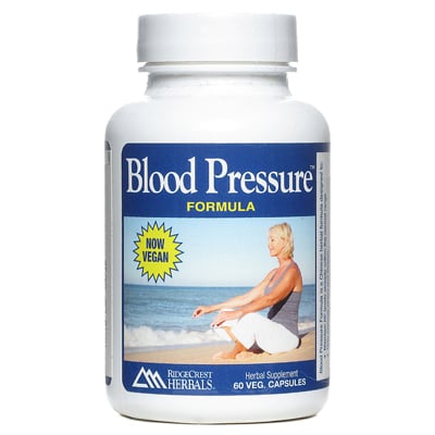 Ridgecrest Herbals Blood Pressure Formula - 60 Vcaps