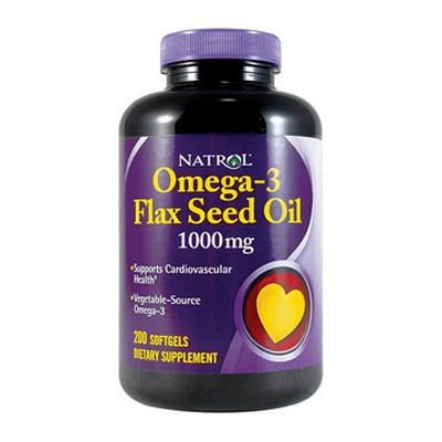 Natrol Flax Seed Oil - 200 Softgels