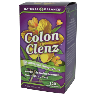 Natural Balance Colon Clenz - 120 Vegetarian Capsules