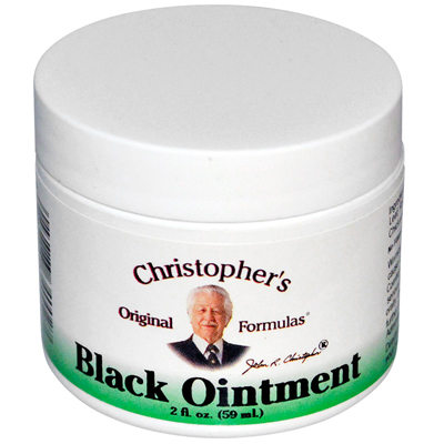 Dr. Christopher's Original Formulas Black Ointment - 2 Oz