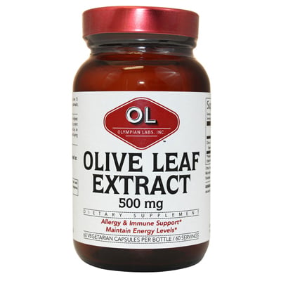 Olympian Labs Olive Leaf Extract - 500 Mg - 60 Capsules