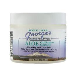 George's Aloe Vera Collagen Cream - 2 Oz