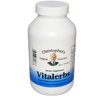 Christopher's Vitalerbs - 690 Mg - 180 Capsules