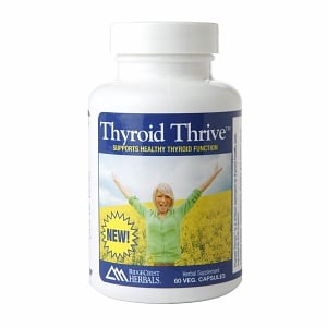 Ridgecrest Herbals Thyroid Thrive - Herbal - 60 Vcaps
