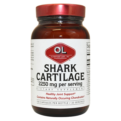 Olympian Labs Shark Cartilage - 750 Mg - 100 Capsules