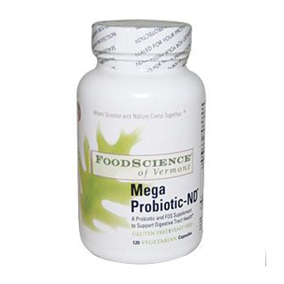 Foodscience Of Vermont Mega Probiotic-nd - 120 Vegetarian Capsules