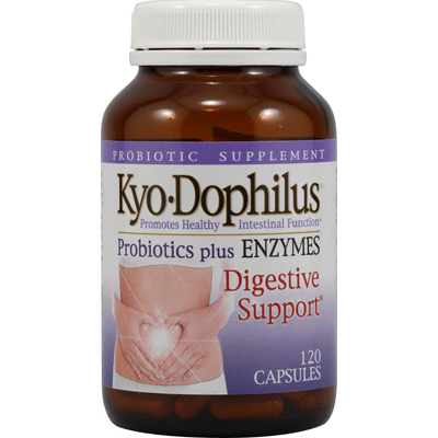 Kyo-dophilus Probiotics Plus Enzymes - 120 Capsules - Spu580043