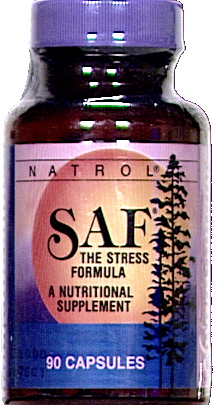 Saf Stress And Anxiety Formula - 90 Capsules