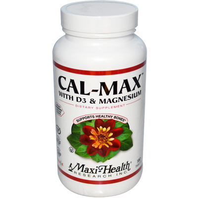 Maxi Health Cal-max With D3 And Magnesium - 180 Tablets