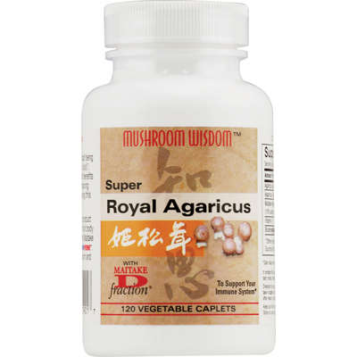 Mushroom Wisdom Royal Agaricus - 120 Caplets