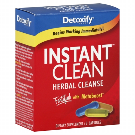 Brand - Instant Clean Herbal Cleanse Fortified With Metaboost - 3 Capsules