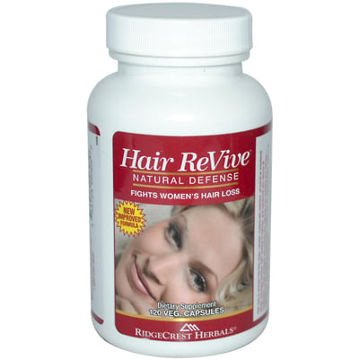 Ridgecrest Herbals Hair Revive - 120 Vegetarian Capsules
