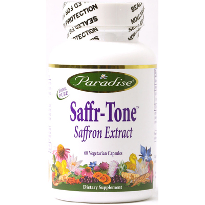 Paradise Herbs Saffr-tone Saffron Extract - 60 Vegetarian Capsules
