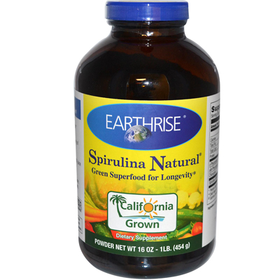 Earthrise Spirulina Natural Powder - 16 Oz