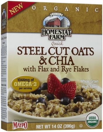 UPC 835882006105 product image for Cereal Stl Cut Oat Chia 14 OZ -Pack Of 8 | upcitemdb.com