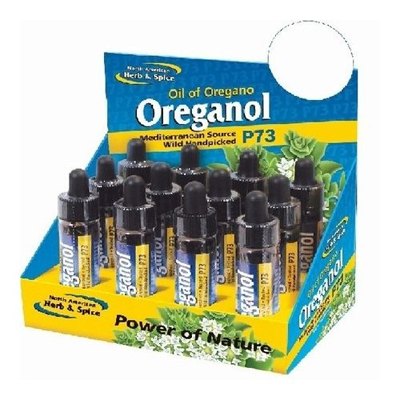 North American Herb And Spice Display Travel Oreganol - Case Of 12 - .25 Oz