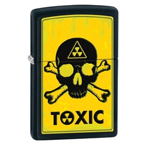 28310 Toxic Black Matte Lighter