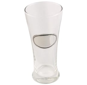 Vac402 Kendall Pilsner Glass With Pewter Engraving Plate