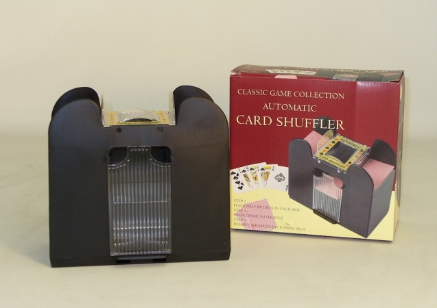 32236 6-deck Battery Card Shuffler - Battery Card Shuffler