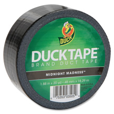Duc1265013rl Duck Tape, 1.88 In. X 20 Yards, Black