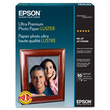 Epson EPSS041405 Premium Photo PaperLuster64 lb.8.5 in. x 11 in.50SH-PKWE