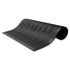 Anti-fatique Mat, Beveled Edges, .5 In. Thick, 3 Ft. X 4 Ft., Black