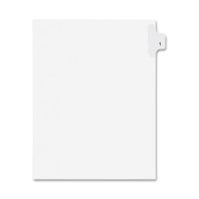 , Inc. Index Dividers,number 49,side Tab,.55 Cut,letter,25-pk,we