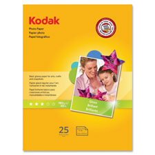 Kodak KOD8209017 Photo Paper Glossy 6.5 mil8.5 in. x 11 100-PK White